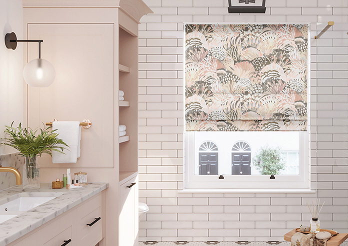 Maggie, Blush - Twist&Fit Roman Blind - Image 3
